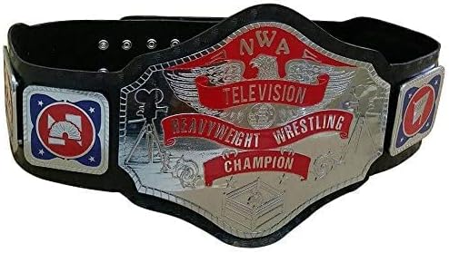 CEINTURE DE CHAMPIONNAT DE LUTTE POIDS LOURDS DE LA NWA TELEVISION TAILLE ADULTE