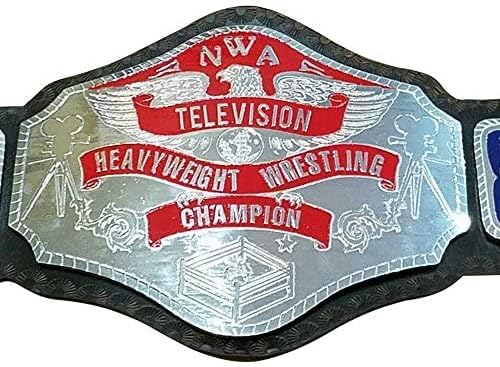 CEINTURE DE CHAMPIONNAT DE LUTTE POIDS LOURDS DE LA NWA TELEVISION TAILLE ADULTE