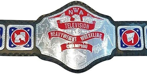 CEINTURE DE CHAMPIONNAT DE LUTTE POIDS LOURDS DE LA NWA TELEVISION TAILLE ADULTE