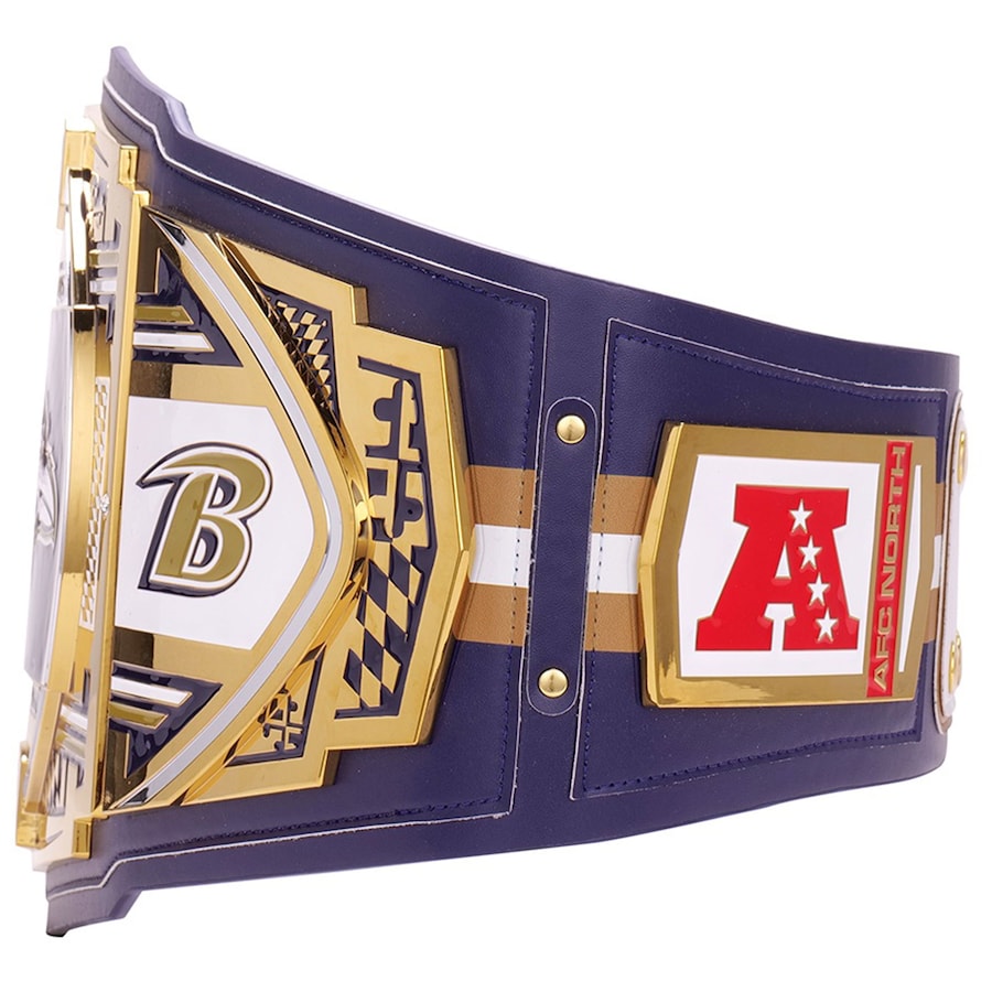 NFL Baltimore Ravens WWE Legacy Title Championship Belt