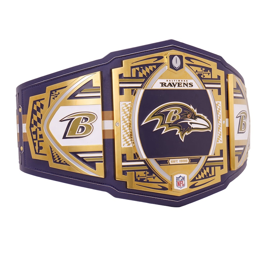 NFL Baltimore Ravens WWE Legacy Title Championship Belt