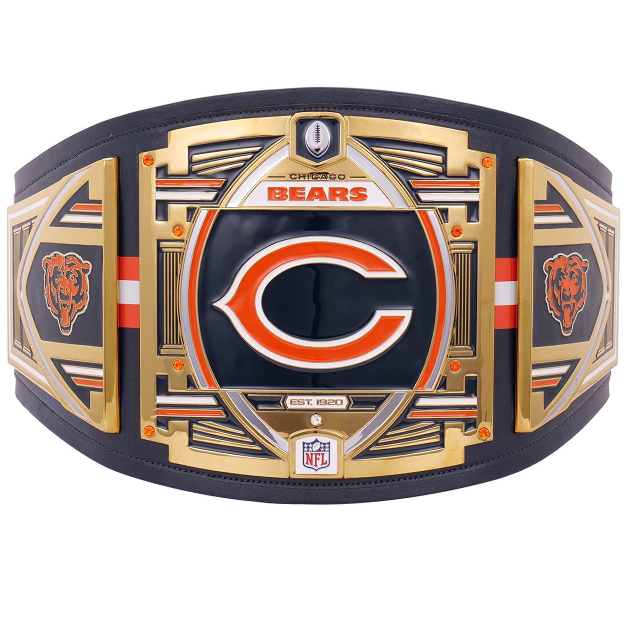 NFL Chicago Bears WWE Legacy Title Championship Belt