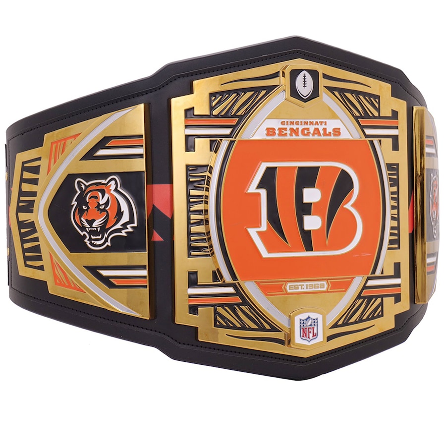 NFL Cincinnati Bengals WWE Legacy Title Championship Belt