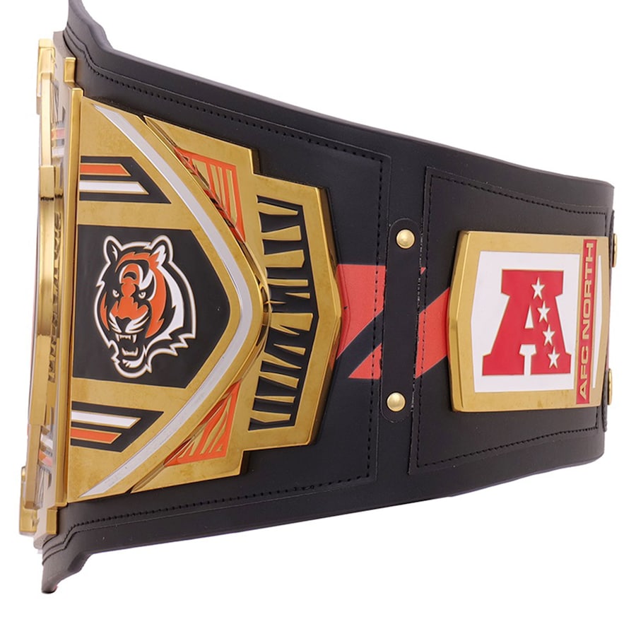 NFL Cincinnati Bengals WWE Legacy Title Championship Belt