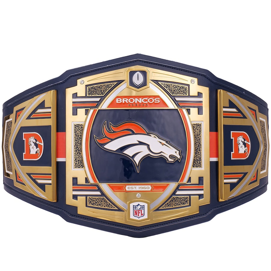 NFL Denver Broncos WWE Legacy Title Championship Belt