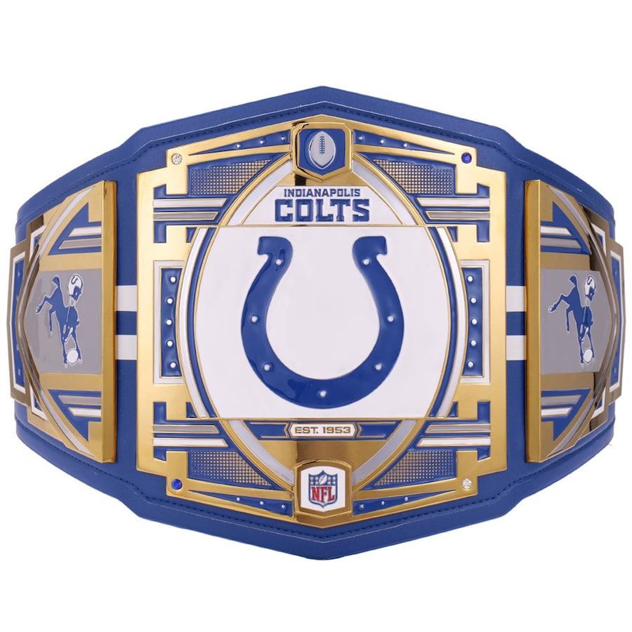 NFL Indianapolis Colts WWE Legacy Title Championship Belt