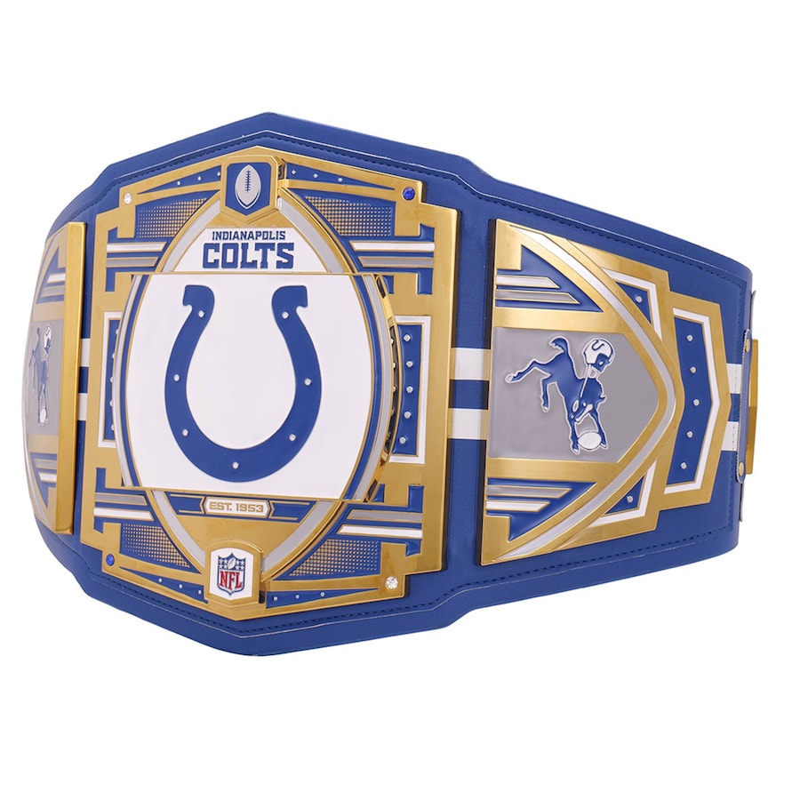 NFL Indianapolis Colts WWE Legacy Title Championship Belt