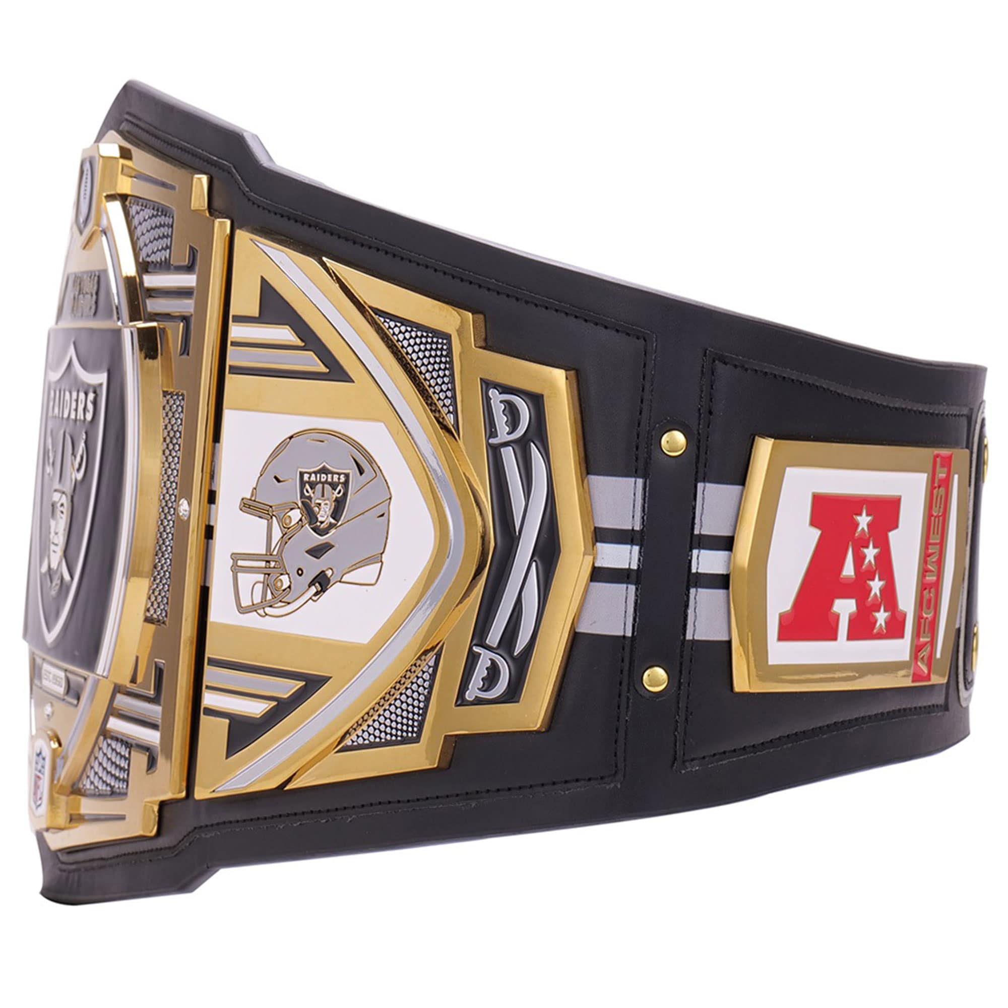 NFL Las Vegas Raiders WWE Legacy Title Championship Belt