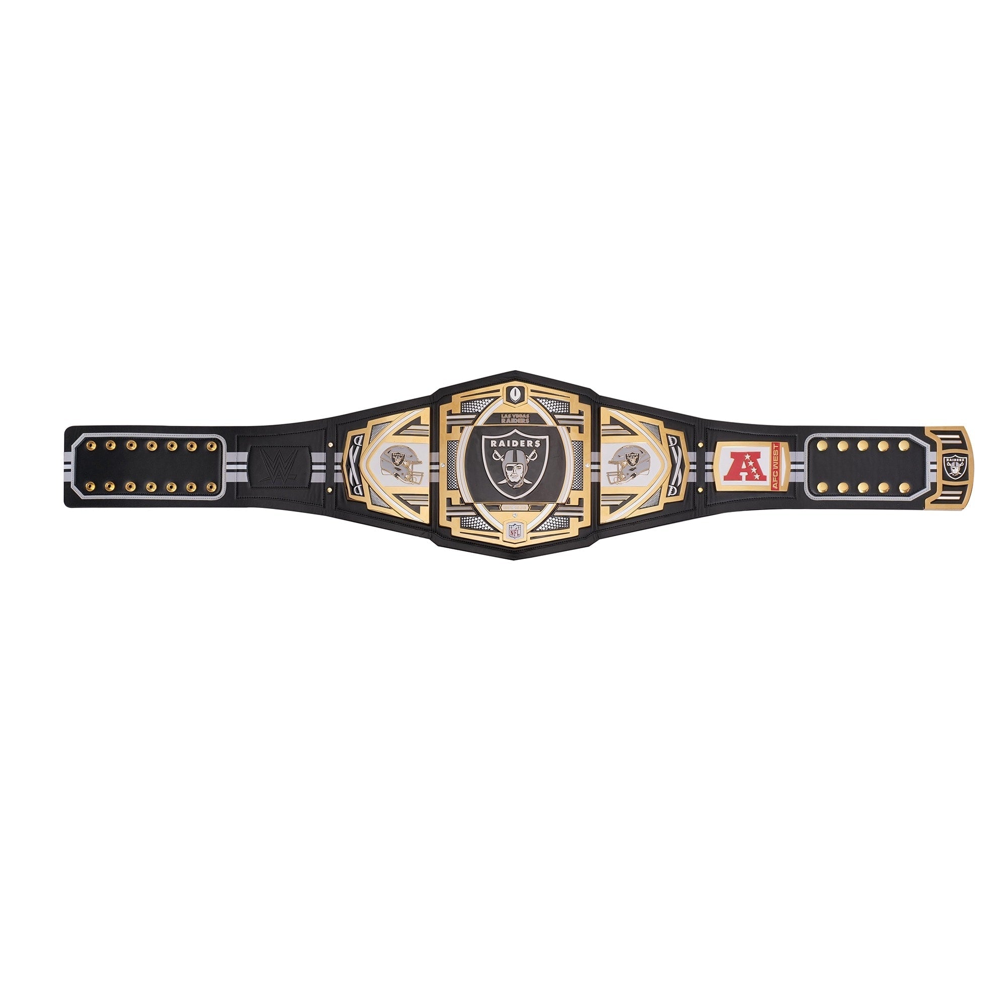 NFL Las Vegas Raiders WWE Legacy Title Championship Belt