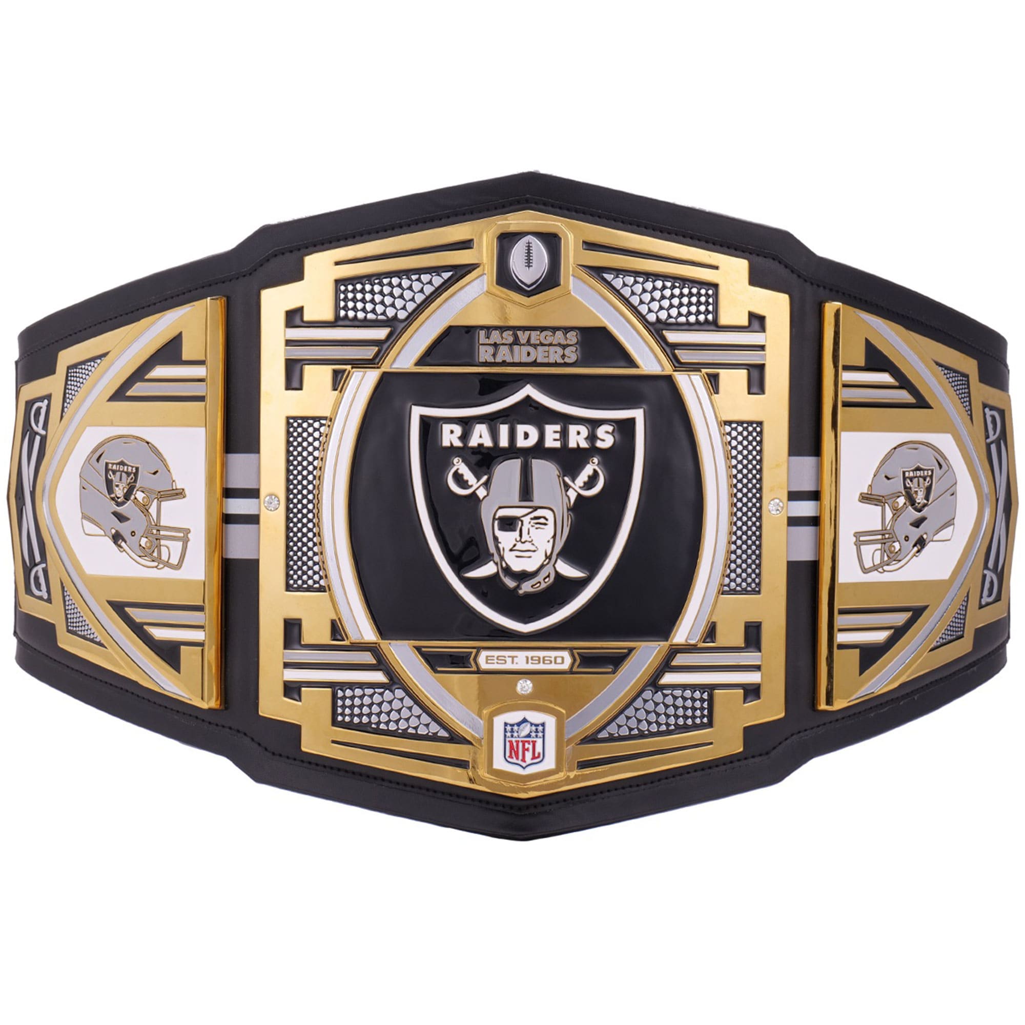 NFL Las Vegas Raiders WWE Legacy Title Championship Belt