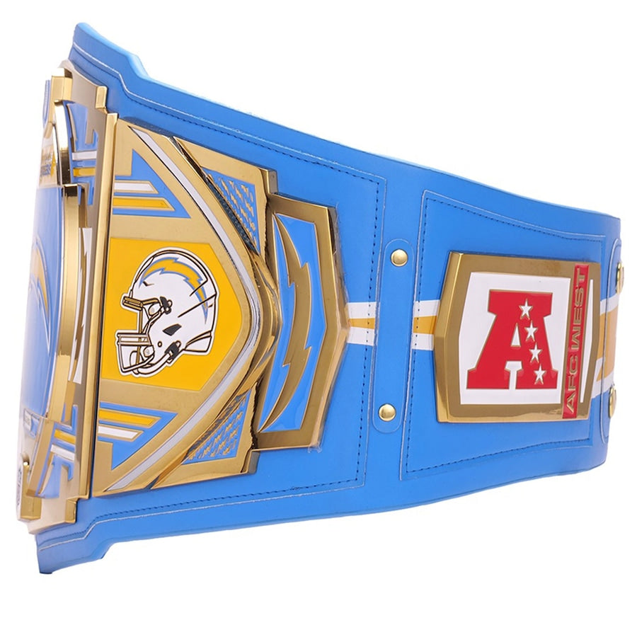 NFL Los Angeles Chargers WWE Legacy Title Championship Belt