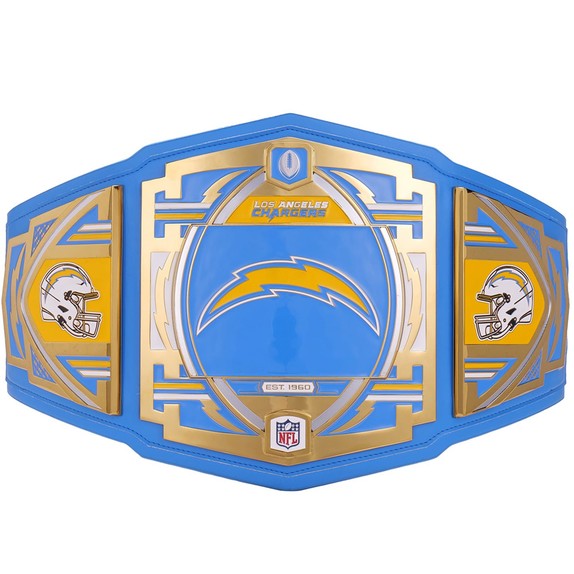 NFL Los Angeles Chargers WWE Legacy Title Championship Belt