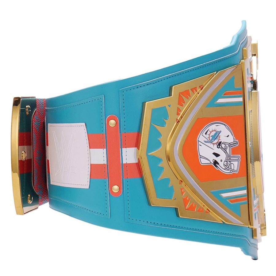 NFL Miami Dolphins WWE Legacy Title Championship Belt