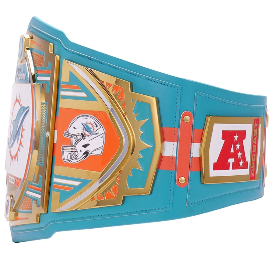 NFL Miami Dolphins WWE Legacy Title Championship Belt