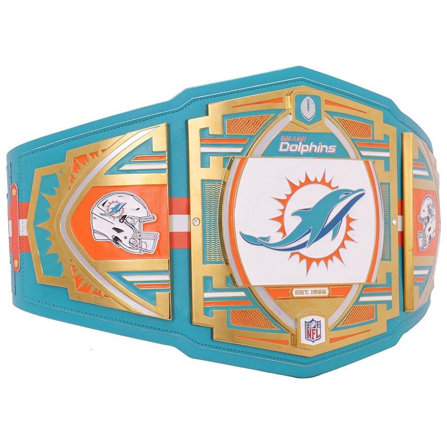 NFL Miami Dolphins WWE Legacy Title Championship Belt