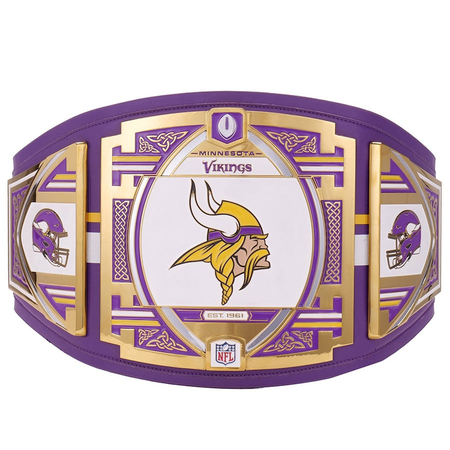 NFL Minnesota Vikings WWE Legacy Title Championship Belt