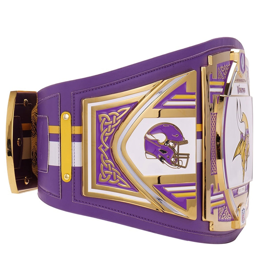 NFL Minnesota Vikings WWE Legacy Title Championship Belt