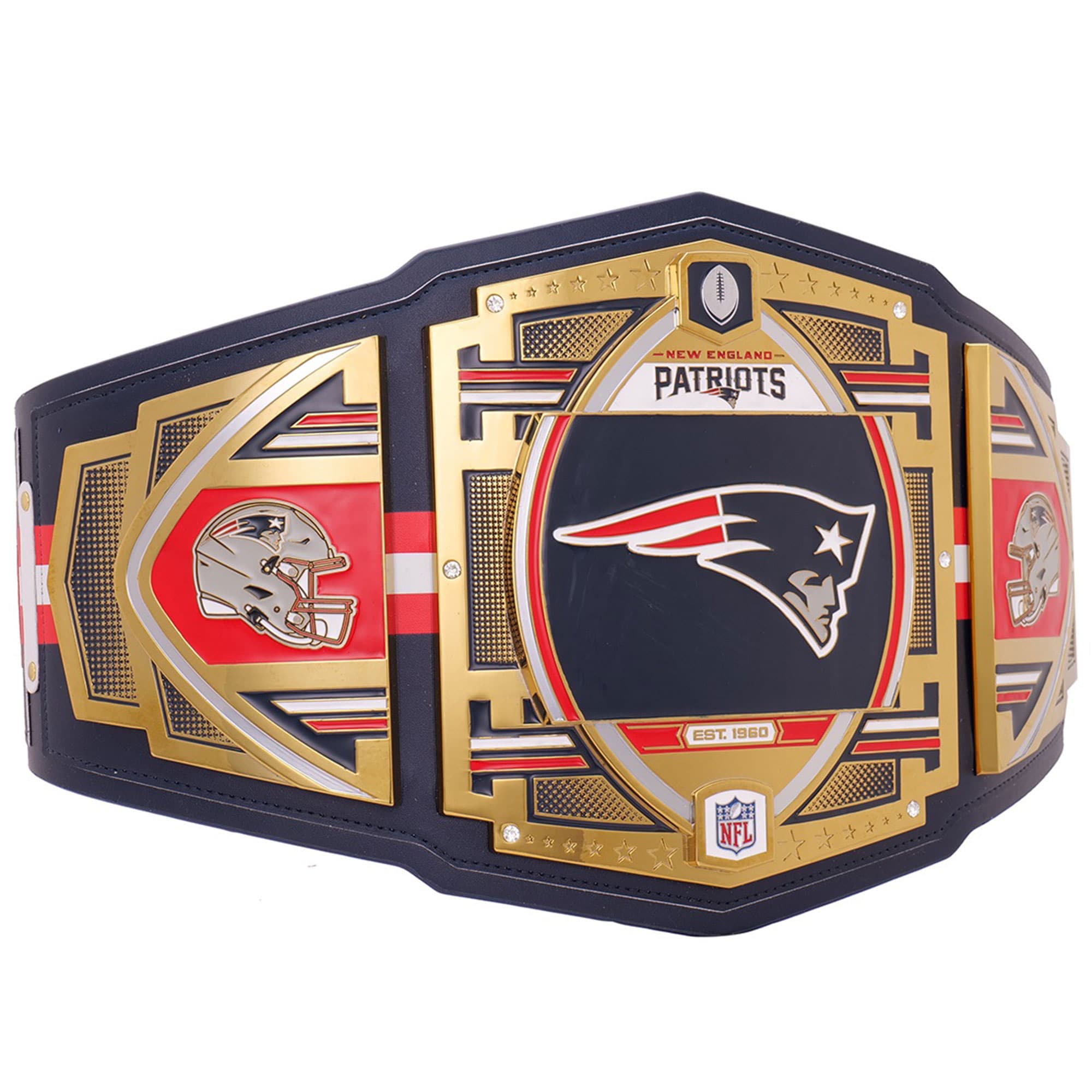 NFL New England Patriots WWE Legacy Title Championship Belt