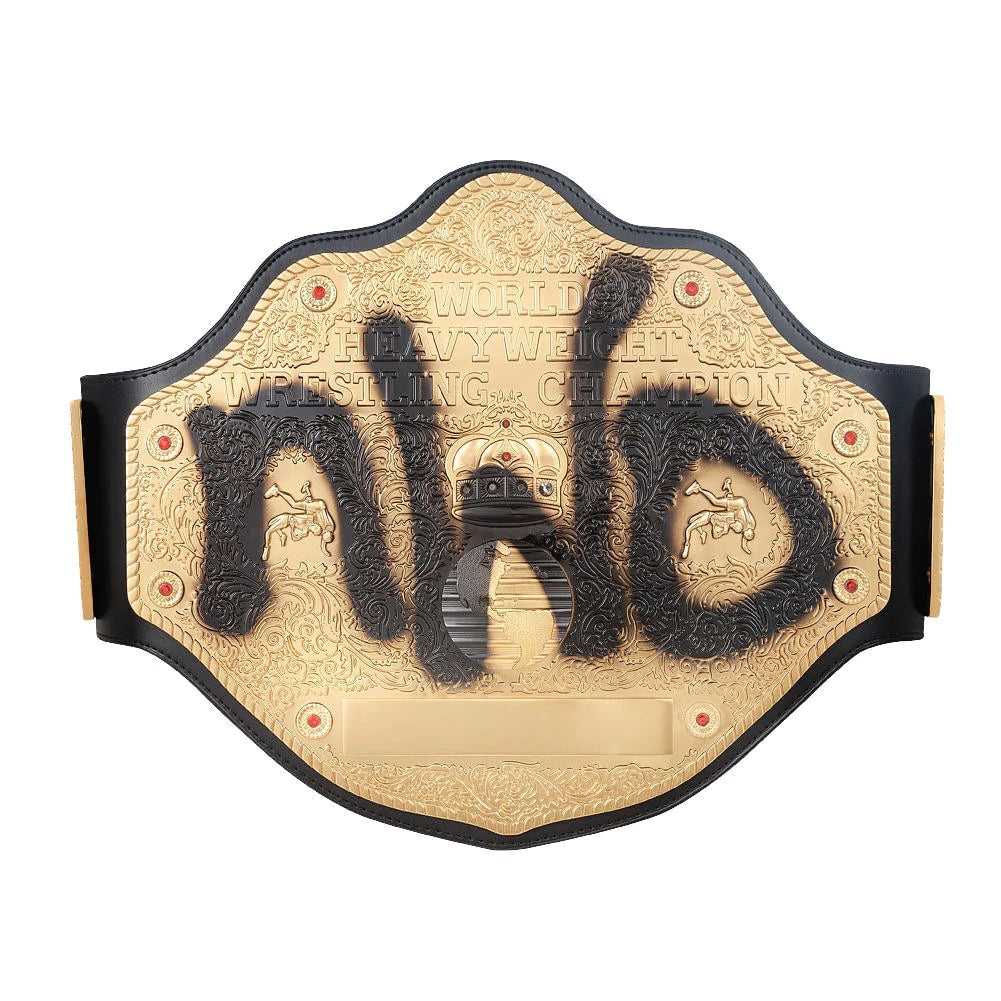 nWo Spray Paint WCW Championship Replica Title Belt