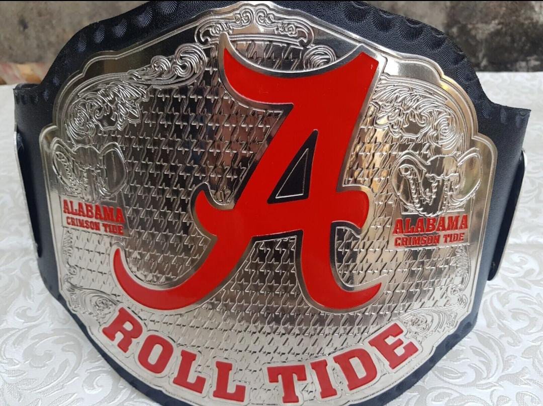 NFL Alabama Roll Tide Championship Belt Adult Size