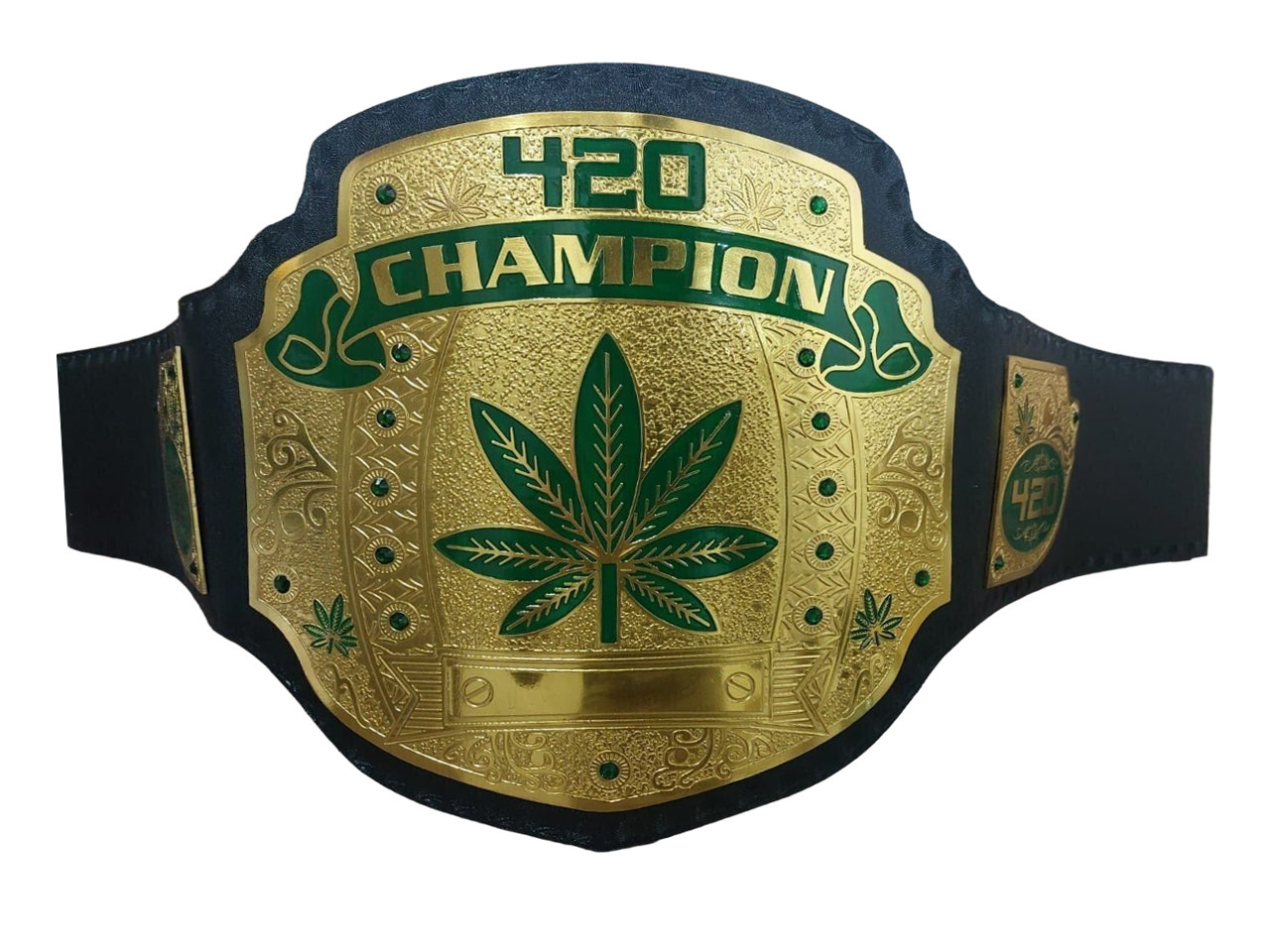 420 Weed World Heavyweight Marijuana  Championship Belt