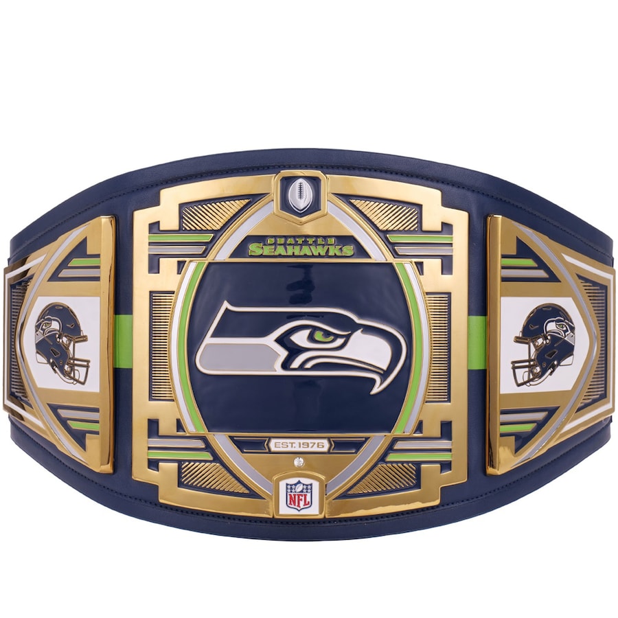 NFL Seattle Seahawks WWE Legacy Title Championship Belt