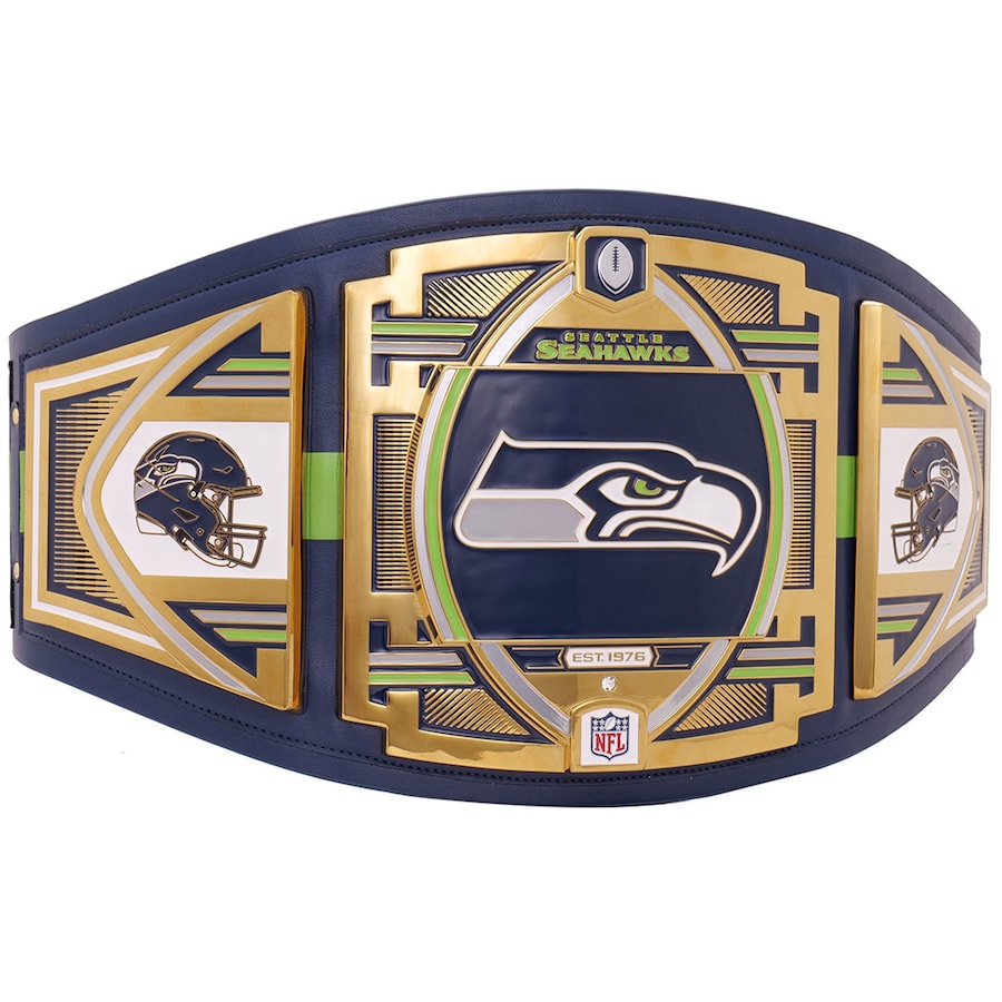 NFL Seattle Seahawks WWE Legacy Title Championship Belt