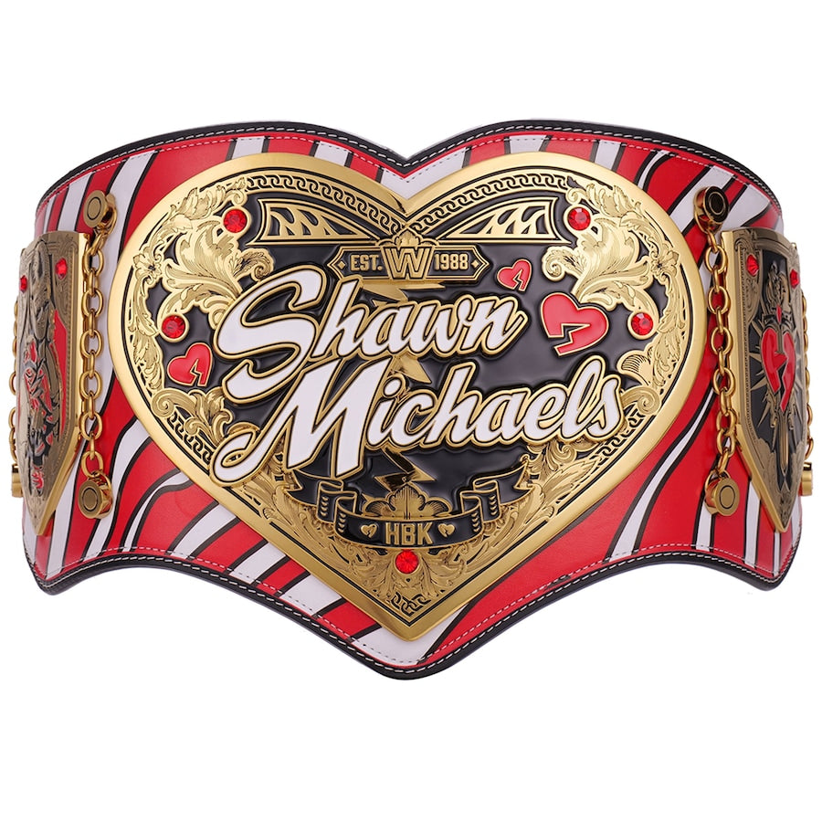 Shawn Michaels Legacy Championship Title Belt