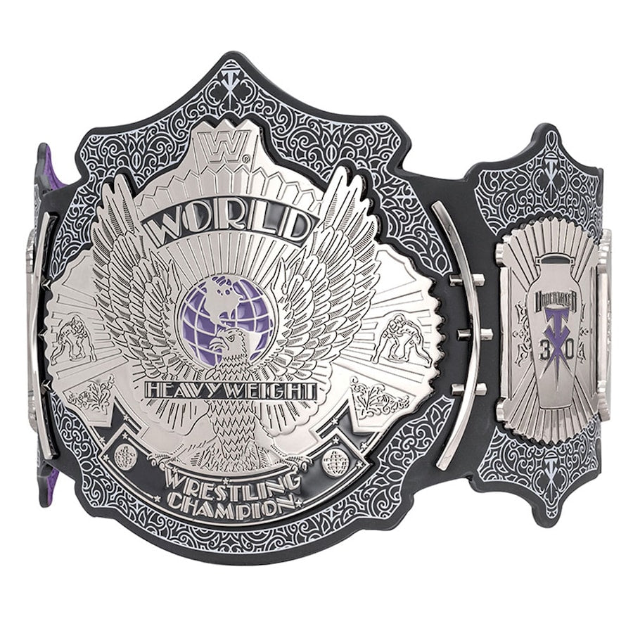 The Undertaker 30 Years Signature Series Championship Replica Title Belt