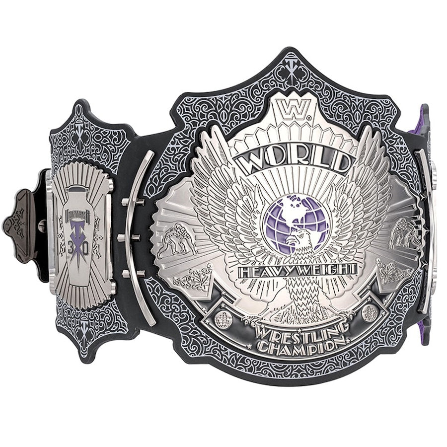 The Undertaker 30 Years Signature Series Championship Replica Title Belt