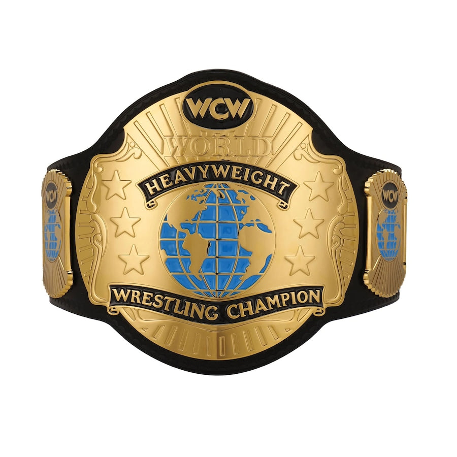 Réplique de la ceinture de champion du monde des poids lourds de la WCW 